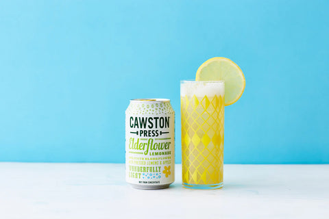 Cawston Press - Elderflower Lemonade Sparkling Beverage - No added Sugar - No Jiggery Pokery - Vegan - All Natural available at The Sobr Market in Winnipeg and Shipping Canada Wide Tasty Delicious