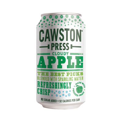 Cawston Press - Cloudy Apple Sparkling Beverage - No added Sugar - No Jiggery Pokery - Vegan - All Natural available at The Sobr Market in Winnipeg and Shipping Canada Wide