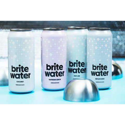 Brite Water - manitoba made sparkling water - great flavours - great mix for cocktails - great water