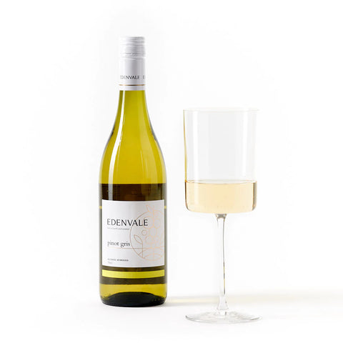 Edenvale Pinot Gris - vegan, gluten free, sustainable vineyard - great tasting white wine - alcohol free - non-alcoholic