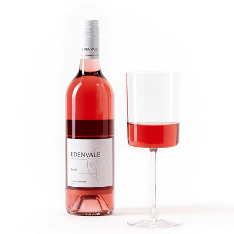 Edenvale Rose - vegan, gluten free, sustainable vineyard - great tasting wine - alcohol free - non-alcoholic