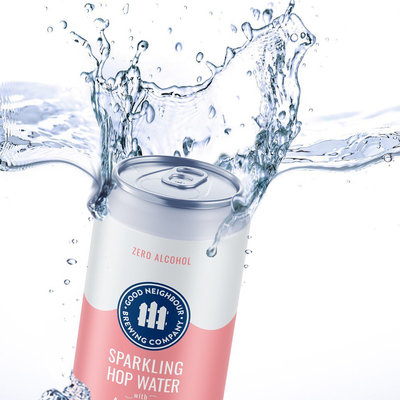 sparkling hop water Canada - refreshing alcohol free beverage - great tasting carbonated beverage