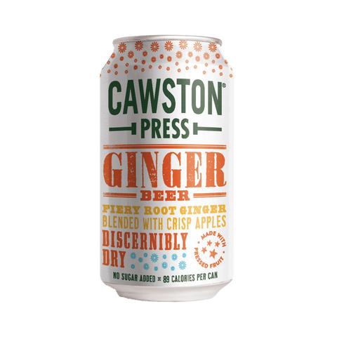Cawston Press - Ginger Beer Sparkling Beverage - No added Sugar - No Jiggery Pokery - Vegan - All Natural available at The Sobr Market in Winnipeg and Shipping Canada Wide