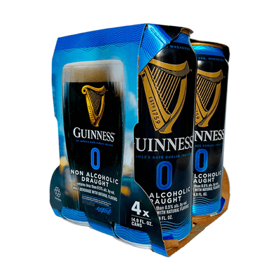 Guinness 0 - 4 packs and 24 packs Canada - Non-alcoholic stout 