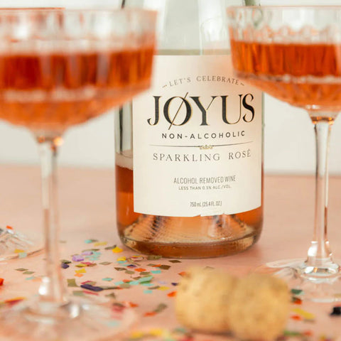 Joyus Sparkling Rose - award winning wine - alcohol removed - Joyus Wine Canada - shipping and delivery