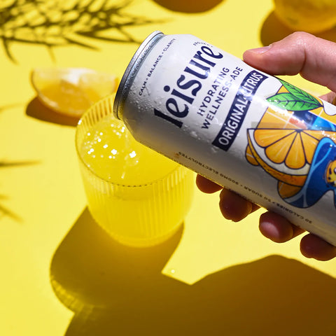 leisure project hydrating wellness-ade original citrus - Calm, balance, clarity - adaptogenic drink - alcohol free in Winnipeg - non-alcoholic drinks - nootropics and adaptogens
