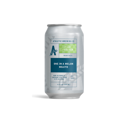 Athletic Brewing One In a Melon Mojito Canada - great tasting craft beer - alcohol free