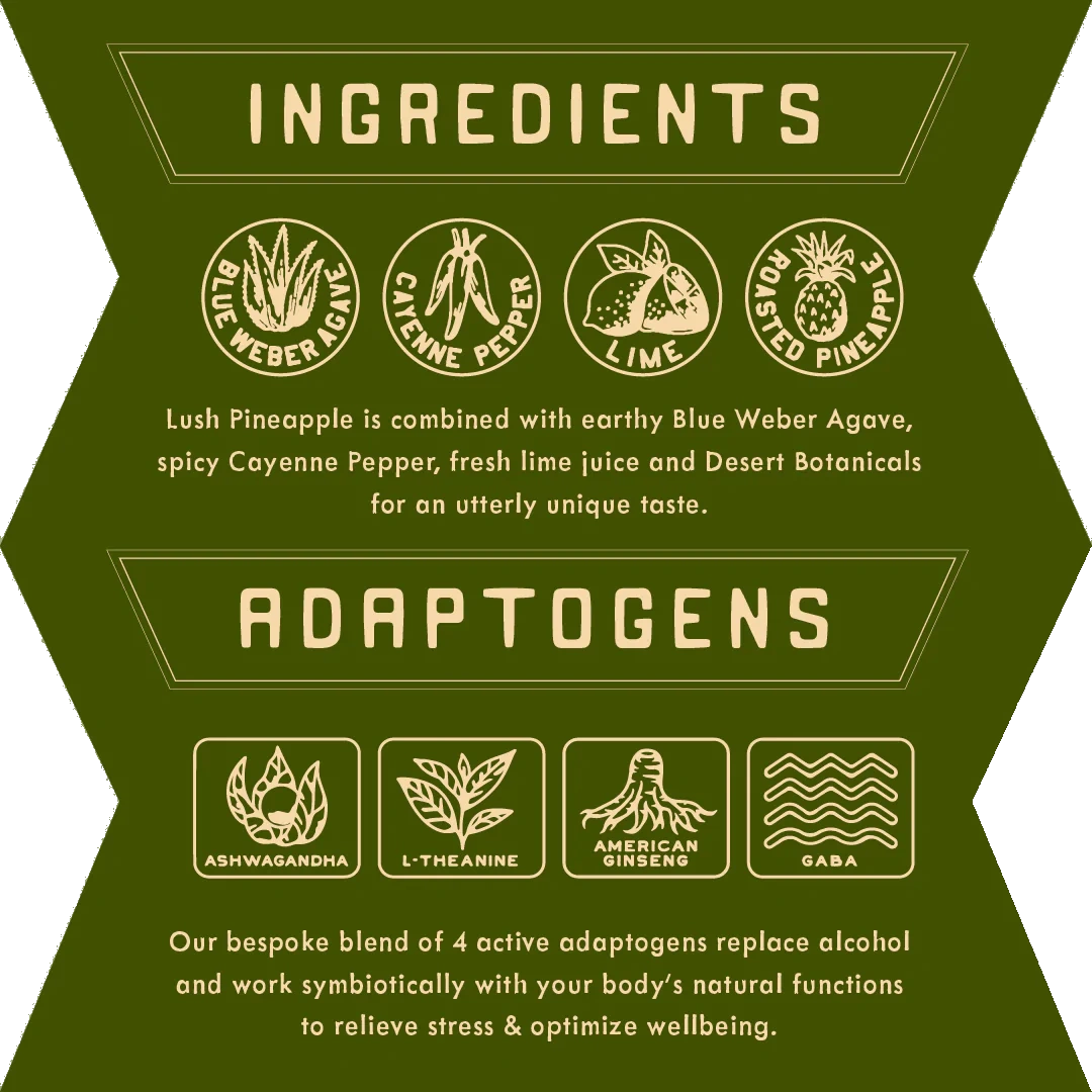 adaptogens - relieve stress optimize wellbeing - ashwagandha, l-theanine, american ginseng, gaba