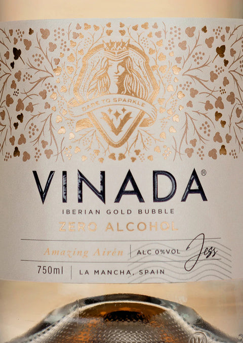 Vinada Iberian Gold Bubble Zero Alcohol Amazing Airen - La Mancha, Spain