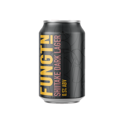 Fungtn Shitake Dark Lager Canada - Alcohol Free Beer Fungtn brewed with adaptogenic mushrooms for a hangover free healthy life