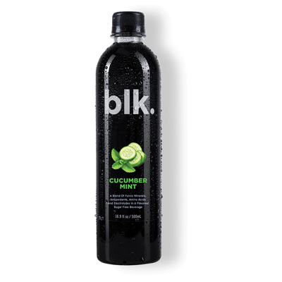 blk water cucumber mint - blend of fulvic minerals, antioxidants, amino acids, electrolytes