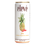 eleve fire adaptogen infused sparkling water, functional beverage for reduced fatigue and enhanced stamina