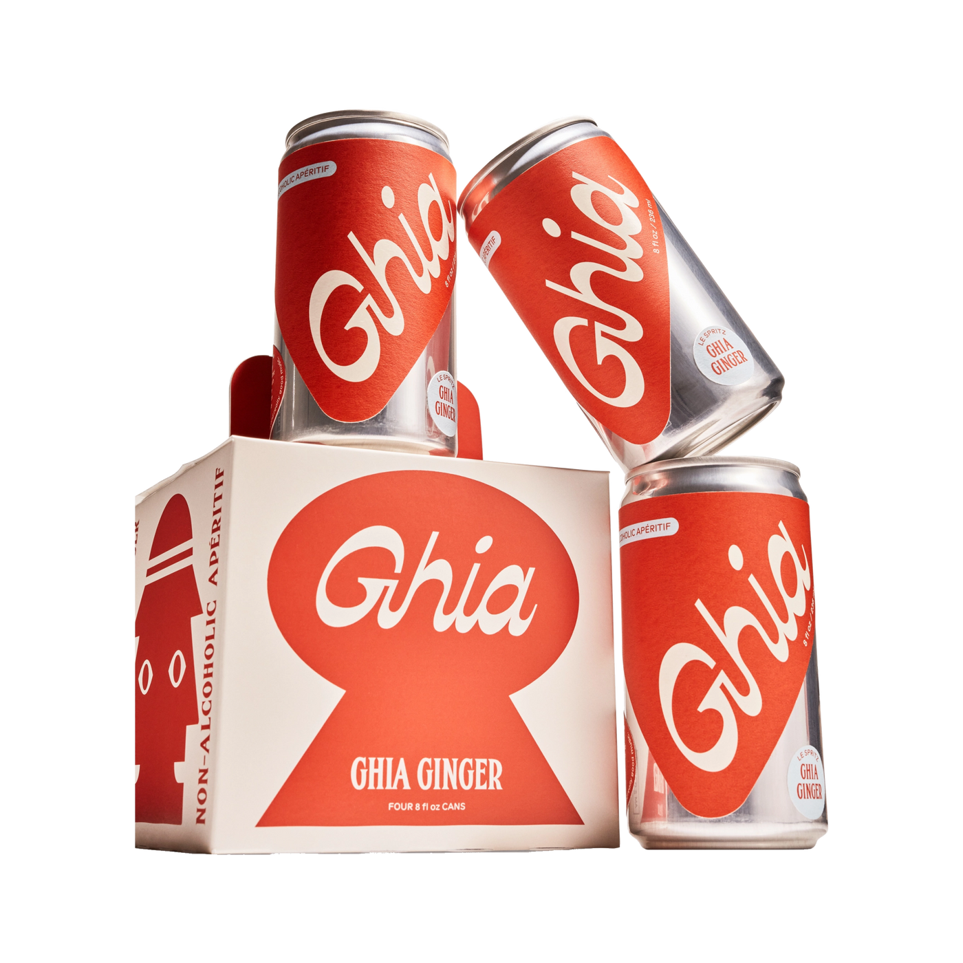 Vegan, gluten free, nothing artificial Ghia Le Spritz Ginger Non-Alcoholic Spritz available at The Sobr Market in Winnipeg Canada with Free shipping and delivery