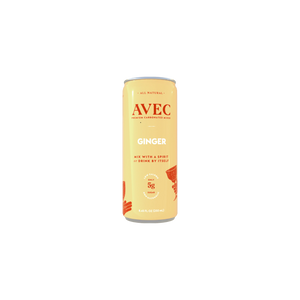 Avec Ginger Premium Carbonated Mixer Low in Sugar High in Taste Ginger and Pineapple Flavours