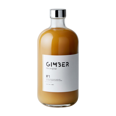 Gimber Original - Ginger Concentrate - alcohol free drink with bite - low sugar - low calorie alcohol alternative available at The Sobr Market in Winnipeg Canada