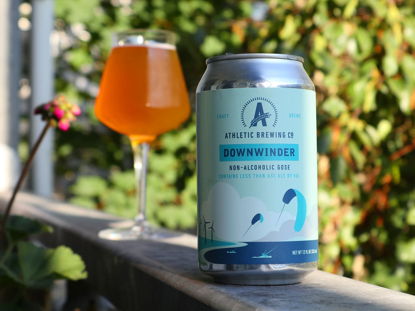 Athletic Brewing Downwinder Gose Non Alcoholic Beer Vegan Non-GMO at The Sobr Market
