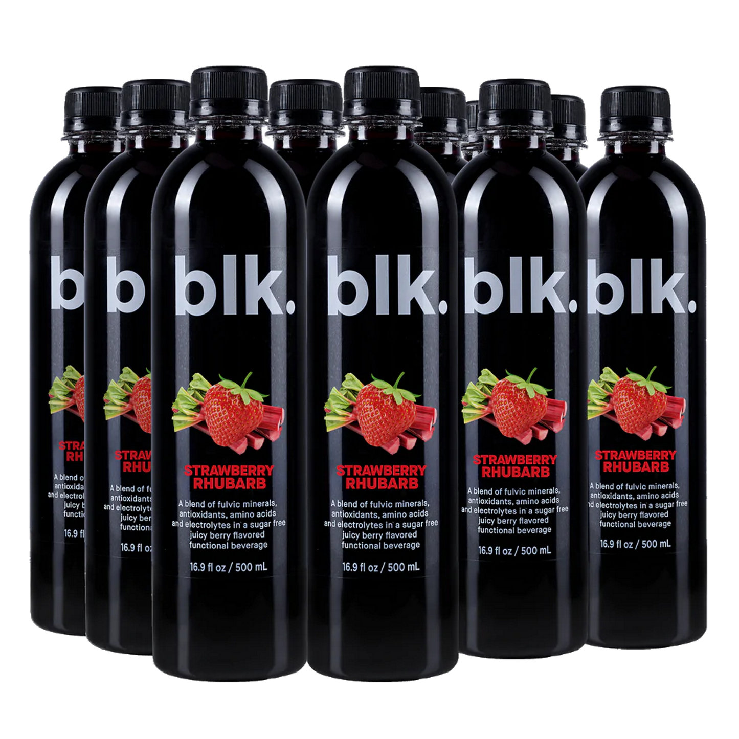 blk strawberry rhubarb - ridiculously good tasting recovery beverage