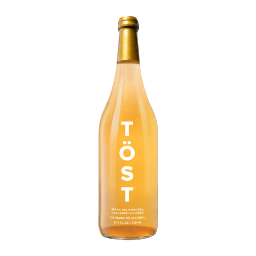 TÖST Original non-alcoholic sparkling white tea 750ml bottle